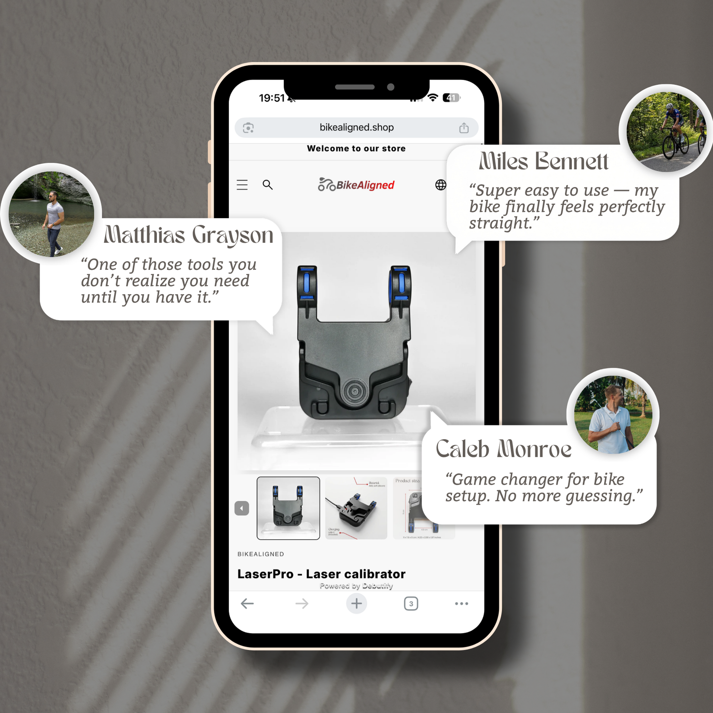 LaserPro - Laser calibrator
