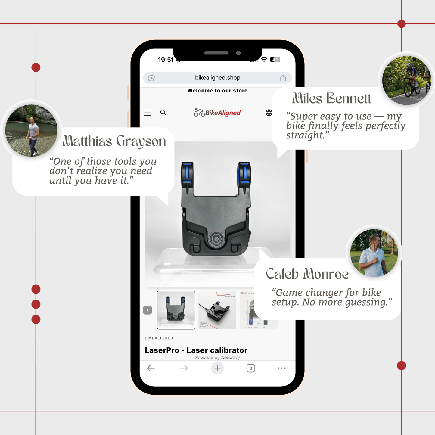 LaserPro - Laser calibrator